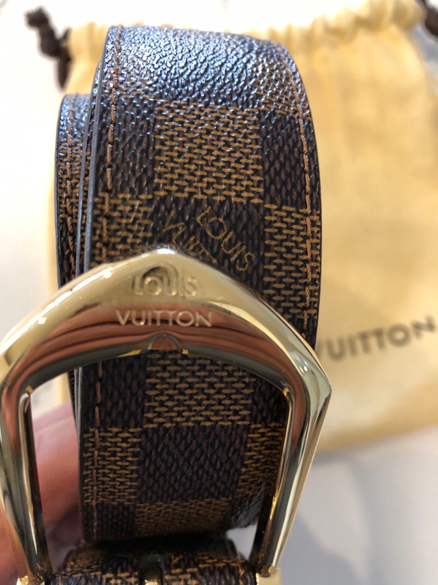Authentic Louis Vuitton belt - Size 90/36, Dust Bag and Box incl, Men's, Calgary