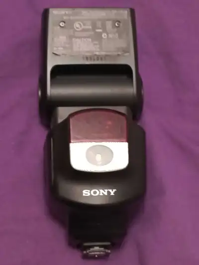 Sony external flash, View more