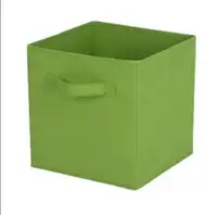 Brand new unopened mainstays storage cube basket bin foldable!