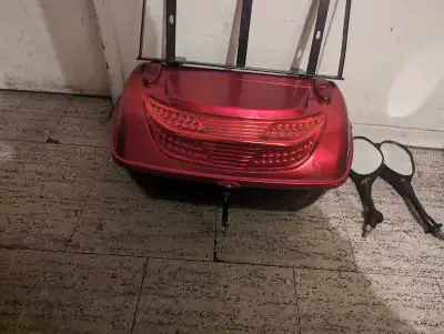 Scooter back seat Container, with Rack Holder, KEY! Windshield. Size 12 inch. X 12 inch!!, KEY,!!!!...