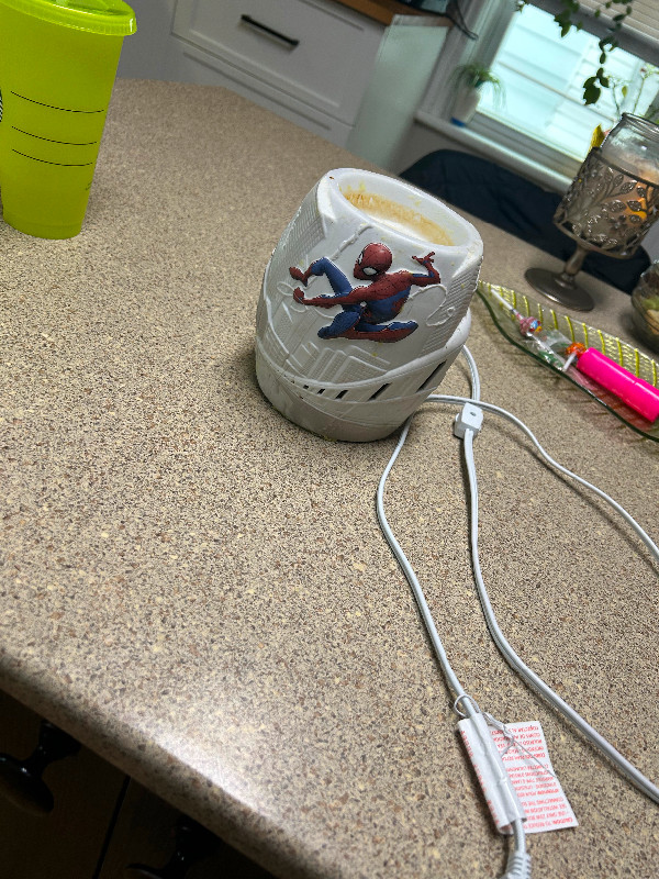 Spider-Man scentsy candle warmer in Other in Ottawa