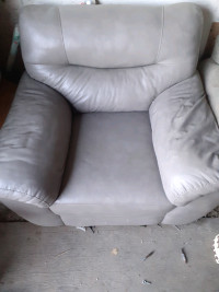 Grey Leather Comfy Chair. I have 15 different lounge chairs here