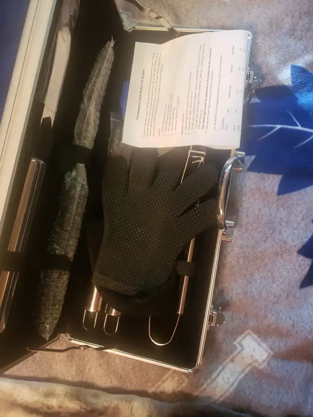 New 6 piece travel Barbecue Kit -  Utensils Kit retail $109 in BBQs & Outdoor Cooking in Regina - Image 4