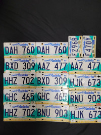 Manitoba License Plates