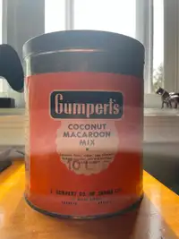 Gumpert's Récipient Antique de Coconut & Macaron