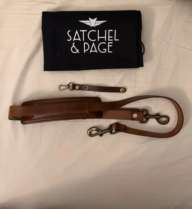 Leather bag :Satchel & Page weekender carry all bag63738377212803124