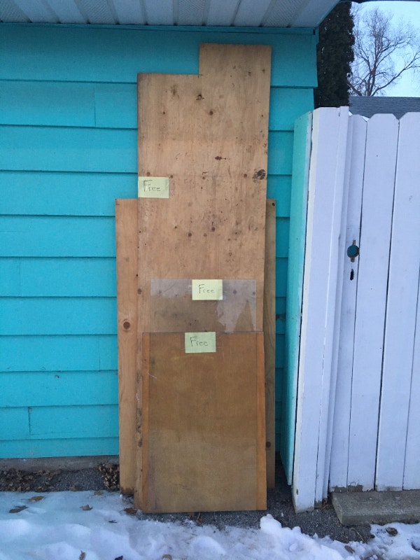 Free plywood and glass. Free Stuff Edmonton Kijiji