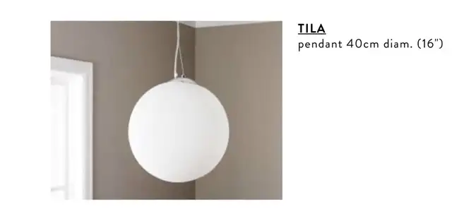 Luminaire Suspension Tila 16po in Other in Laurentides - Image 2