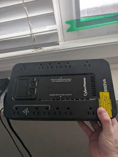 CyberPower UPS back up battery, View more
