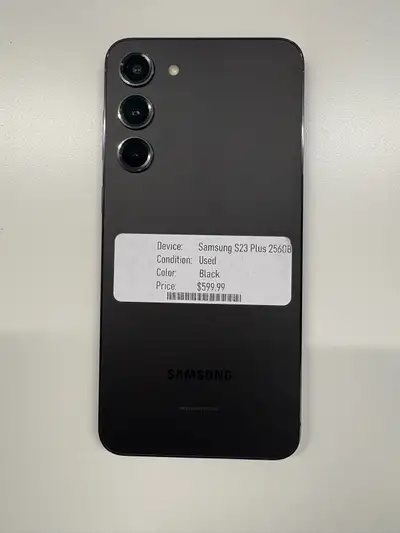 Samsung S23 Plus 128gb (Store Warranty), View more