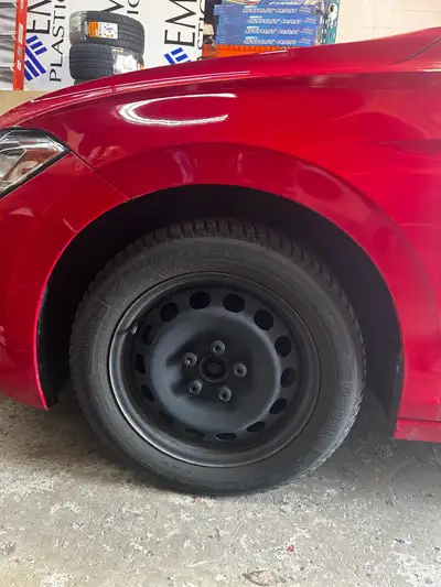 Open to negotiation Selling winter tires and rims. Bolt pattern is 5x112 Fits a 2019 VW Jetta and fi...