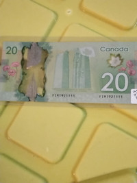 2013 Canada $20 Banknote