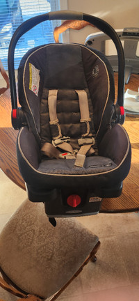 Car seat with base