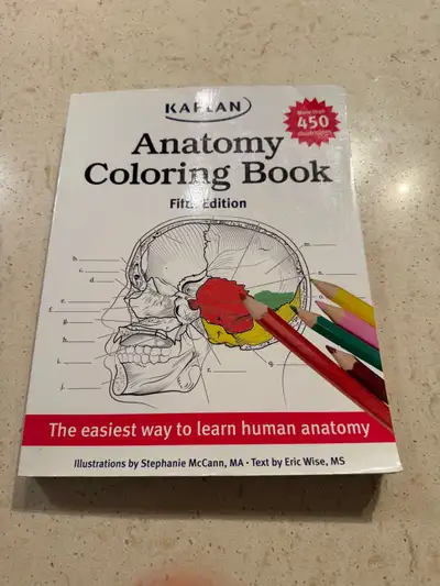 Kaplan Anatomy Coloring Book, View more
