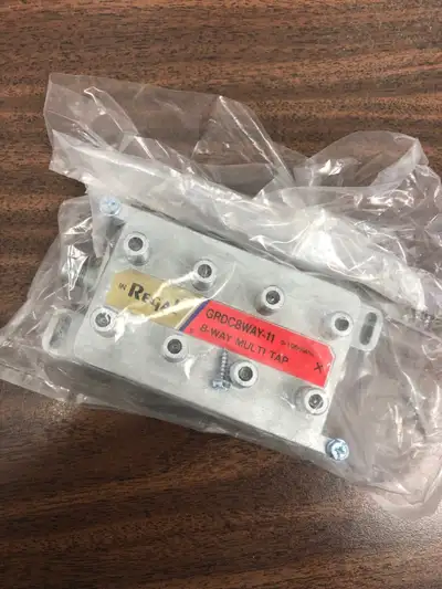 FREE TV CABLE Splitter (Coax) 8-Way, GRDC8WAY-11, 5-1000 MHz, View more