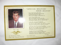 President J.F Kennedy Memorabilia for sale