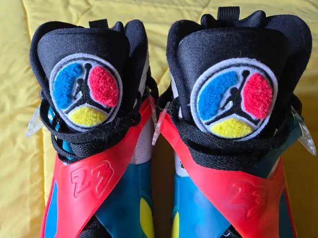 Air Jordan 8 Retro SE "Multi-Color" - Size 12 US in Men's Shoes in Calgary - Image 5