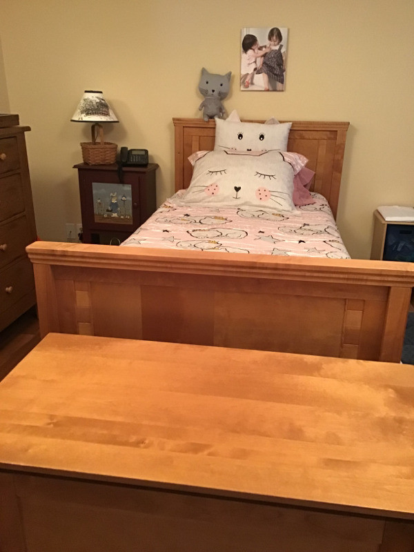 Natart Theo Collection birch "crib to twin"  Reduced in Cribs in Moncton