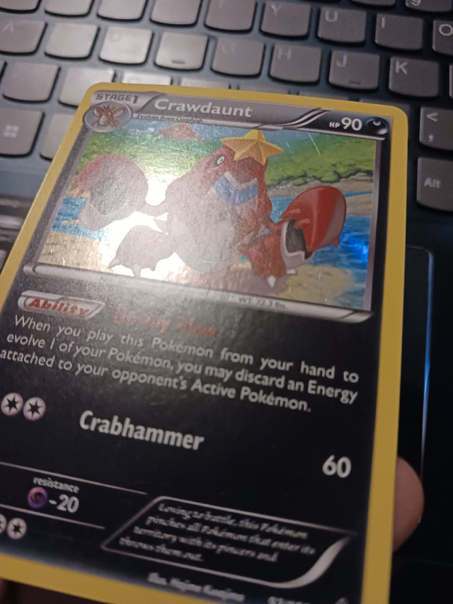 Crawdaunt Primal Clash Holo in Toys & Games in City of Halifax - Image 4