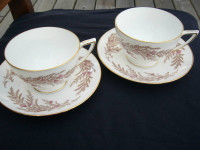 BEDFORD PATTERN CUP 'N SAUCER BY MINTON