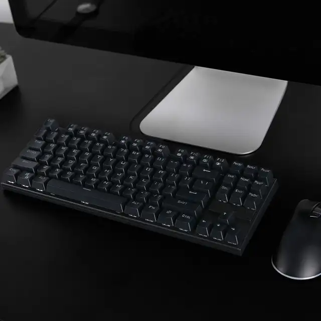 Mechanical Gaming Keyboard w/Blue Switches, 87-Keys ~ NEW!62863260194049124