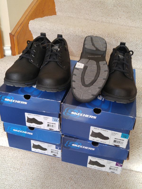 Mens Skechers leather, laceup New in Box, 39.00 Men's Shoes