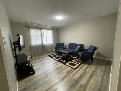 Duplex for rent in North Battleford. Recently updated, 3 Bedroom, Full Bath and furnance on Lower le...