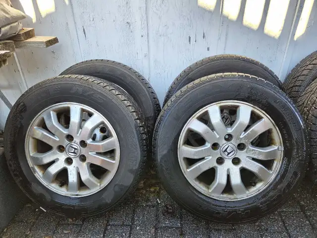 All season tires (215/65R15) with rims in Tires & Rims in Kawartha Lakes - Image 2