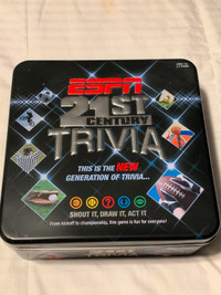 ESPN 21st Century Sports Trivia Board Game