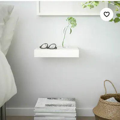 IKEA LACK Wall shelf  White (2) Black-brown (1) New In Package, View more