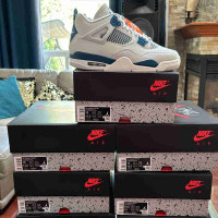 Jordan 4 military blue size 9.5-13 ds with receipt 