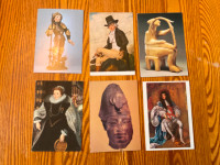 COLLECTION CARTES POSTALES ARTS DIFFÉRENTS PAYS, MUSÉES ETC….