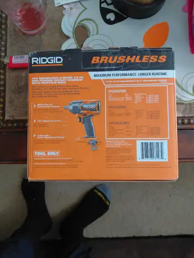 Ridgid Impact Wrench, View more