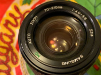 Samsung Vintage Camera Lens 70 - 210 mm 1:4.0 - 5.6 with Case