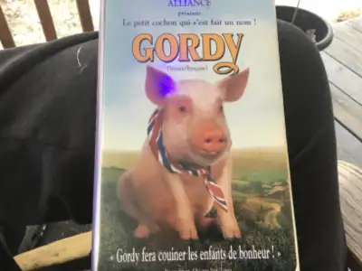 Voyez le petit-cousin de Babe faire son apparition à l’écran avant qu’il ne se roules dans le bacon…