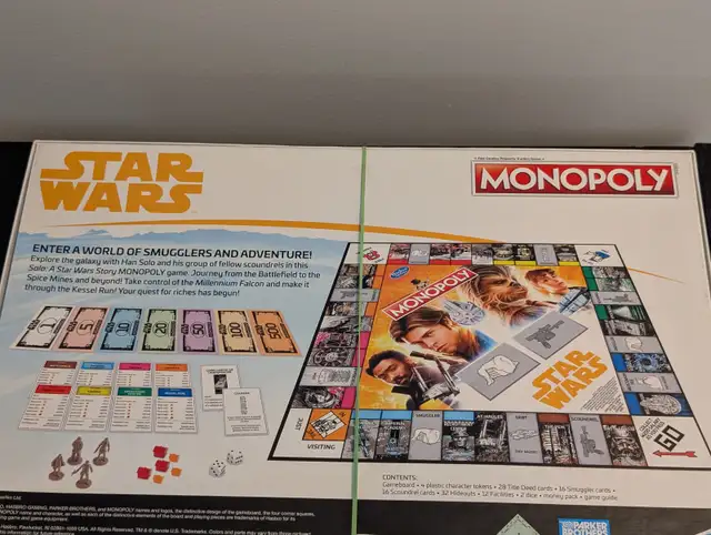 STAR WARS AND AT HOME REALITY MONOPOLY GAMES. in Toys & Games in Ottawa - Image 4