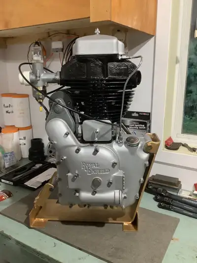 This engine has been rebuilt with parts purchased from various British parts vendors. That applies t...