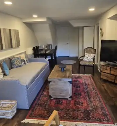 A beautiful, bright and fully furnished walk-out basement studio is available for rent, ideal for a...