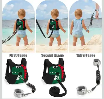 Child Safety Harness with Anti-Lost Wrist Link for Toddlers, ..., View more