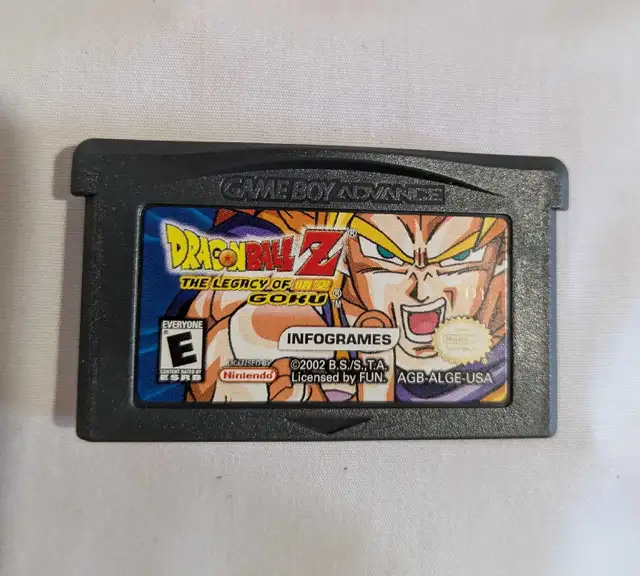 Dragonball Z Game The Legacy Of Goku Nintendo Game Boy Advance  in Older Generation in Charlottetown - Image 2