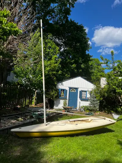 I'm selling a older (1980’s?) Laser sailboat, a popular one-design class known for its simplicity an...
