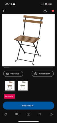 IKEA TARNO chair