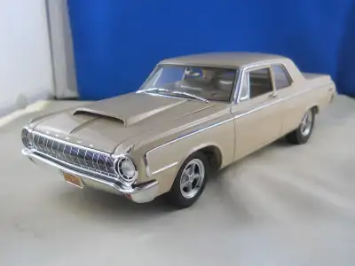 Highway 61 Die-cast Promotions 1:18 Die cast model cars, no boxes 1964 Dodge 330 $100 SOLD 1969 Chev...