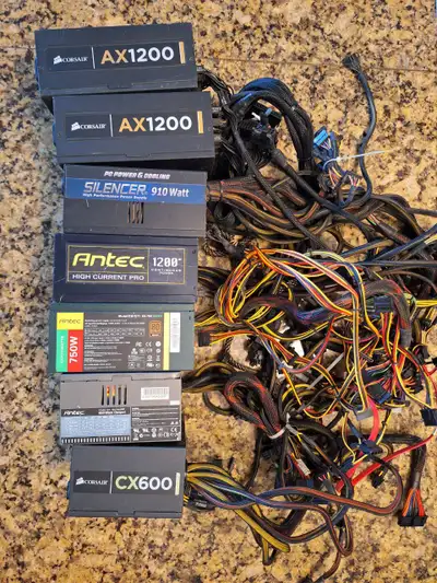 ️ PC Power Supplies – Lot for Sale, View more