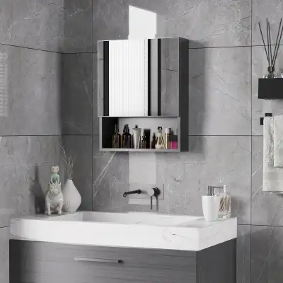 Bathroom Medicine Cabinet, Wall-Mounted Mirror Cabinet, View more