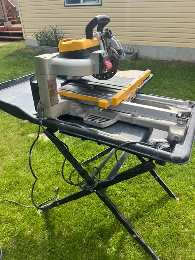 Dewalt wet saw, View more