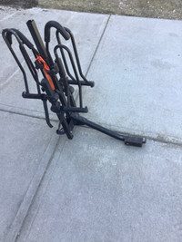 Hitch mounted  bicycle rack for 2 bikes