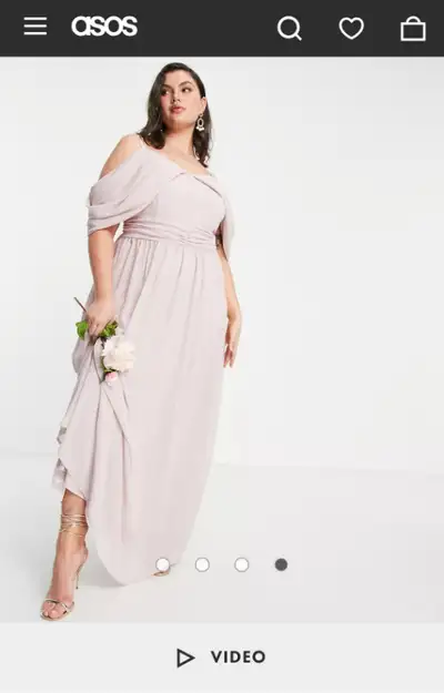 Floor Length Dress - size 22 - Like New- Made in France, View more