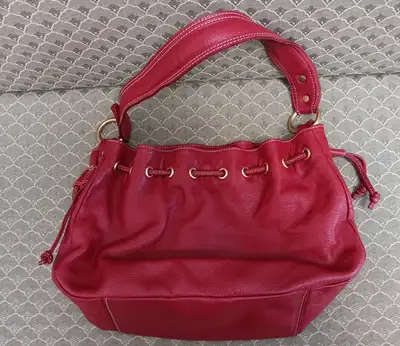 Leather bag, Sac en cuir, View more