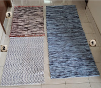 Tapis tissés au métier / Loom woven carpets